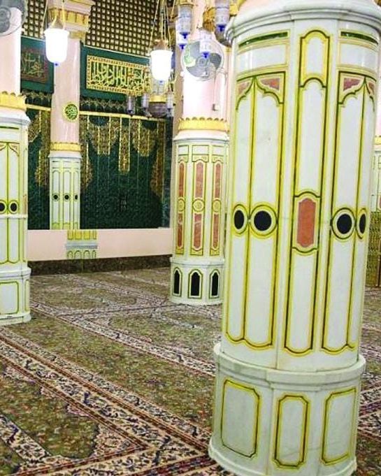 أساطين المسجد النبوي